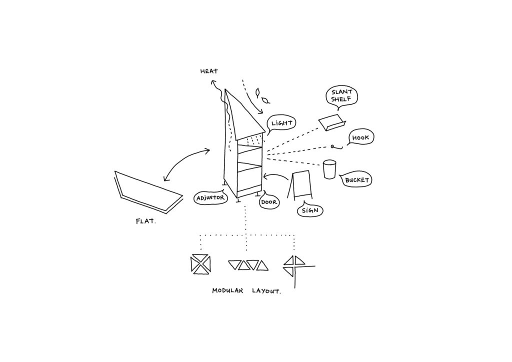 arsitek nendo jualan sayur casa indonesia