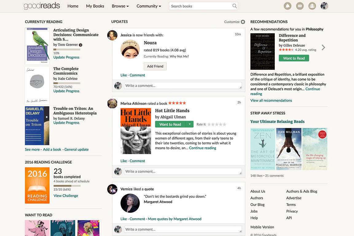 Merapikan Buku di Lemari Bagi yang #dirumahaja / Goodreads