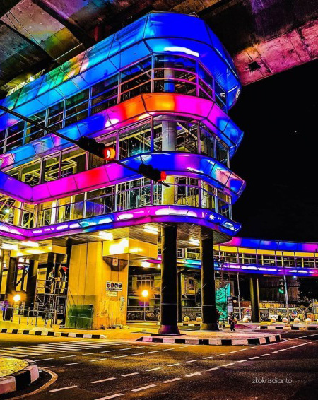 Halte CSW Tertinggi di Indonesia? Ini Alasan Desainnya