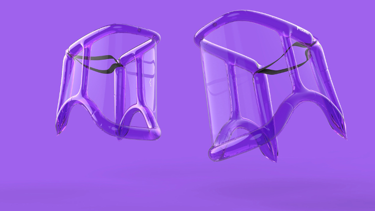 Pelindung Wajah Warna-Warni Untuk Kembali Hidup Normal