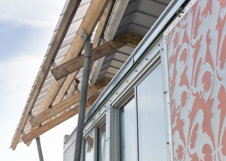 Rumah yang dirancang oleh Morphosis Architects